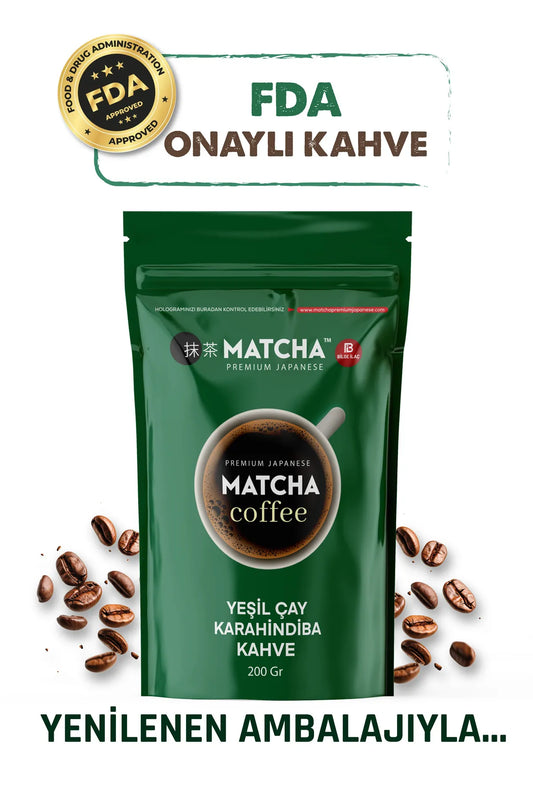 Matcha Premium Japanese Kahve Ve Yeşil Çayın Buluşması